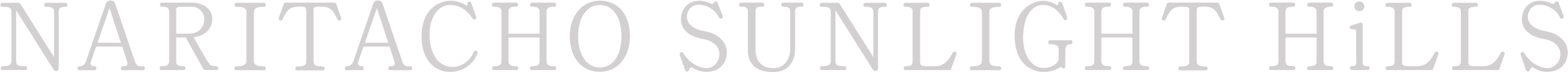 NARITACHO SUNLIGHT HiLLS